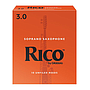 D'Addario - 10 Cañas Rico para Saxofón Soprano, Medida: 3 Mod.RIA1030_24
