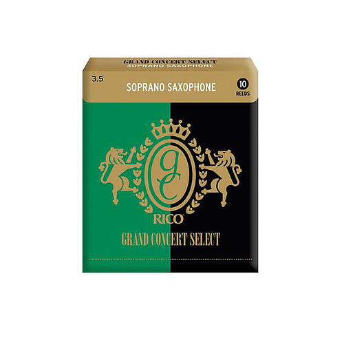 D'Addario - 10 Cañas Saxofon Soprano Grand Concert, Medida: 3 1/2 Mod.RGC10SSX350(10)_33