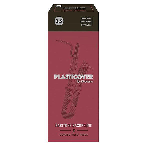 D'Addario - Cañas Plasticover para Sax Baritono, 5 Piezas Medida: 2 1/2 Mod.RRP05BSX250_83