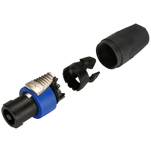 Neutrik - Conector Speakon 4 Polos Hembra Para Cable Mod.NL4FC_14