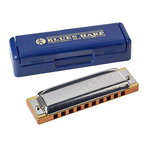 Hohner - Armónica en Si Blues Harp 532 20B 10A.S.MA Mod.M533126X_96