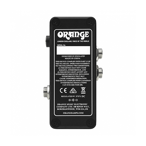 Orange - Interfase de Audio para Guitarra Eléctrica Mod.Omec Teleport_5