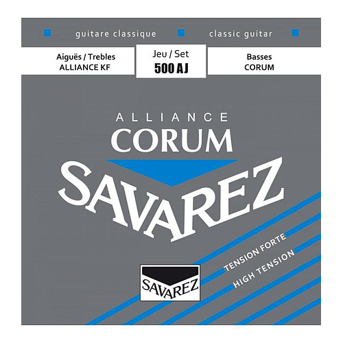 Savarez - Encordado Alliance Corum Medium Tension para Guitarra Clásica Mod.500AJ_12
