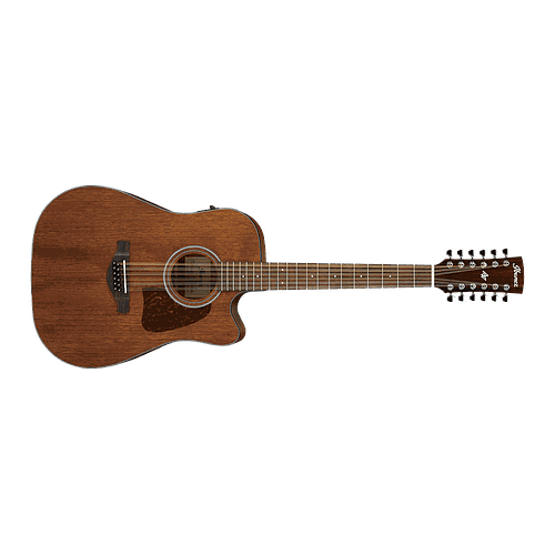Ibañez - Guitarra Electroacústica Artwood de 12 Cuerdas, Color: Caoba Poro Abierto Mod.AW5412CE-OPN_127