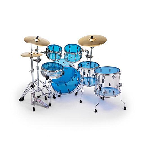 Remo - Parche Colortone Powerstroke P3, Tamaño: 22" con Perf. 5" Color: Azul Mod.P3-1322-CT-BUOH_200