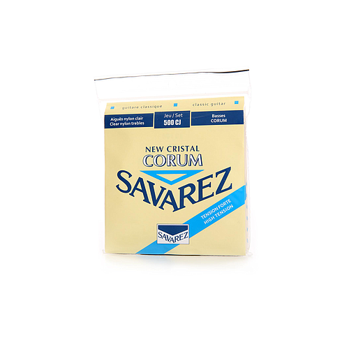 Savarez - Encordado New Cristal Corum Tension Alta para Guitarra Clásica Mod.500CJ_218