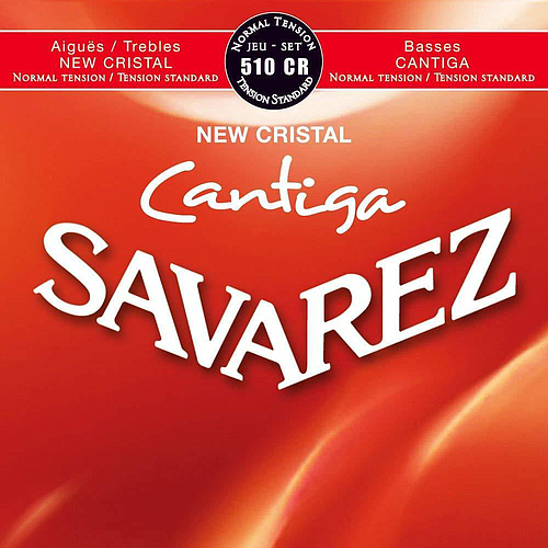 Savarez - Encordado para Guitarra, Cristal CantigaTensión Normal Mod.510CR_116