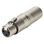 Neutrik - Adaptador XLR Hembra de 3 Pines a XLR Macho de 3 Pines Mod.NA3FM_361
