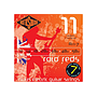 Rotosound - Encordadura 7 Cuerdas Niquel Medium Roto Reds 11-58 para Guitarra Electrica Mod.R11-7_418