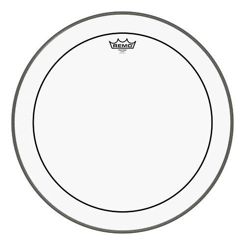 Remo - Parche Pinstripe Hidráulico, Tamaño: 20" Color: Transparente Mod.PS-1320-00_4