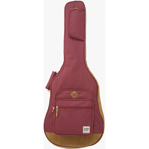 Ibañez - Funda Powerpad para Guitarra Acústica, Color: Vino Mod.IAB541-WR_28
