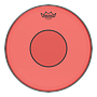 Remo - Parche Colortone Powerstroke 77, Tamaño: 14" Color: Rojo Mod.P7-0314-CT-RD_5