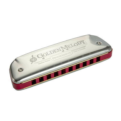 Hohner - Armónica Golden Melody en La 542/20 Mod.M542106X_79