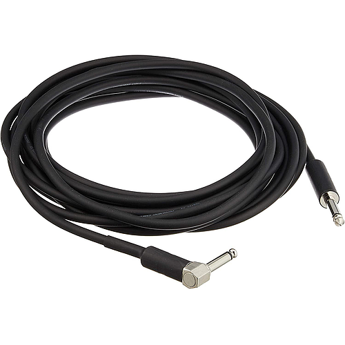 Ibañez - Cable para Instrumento SI, Tamaño: 6.10 mts. Negro Recto/Ang. Mod.SI20L_22
