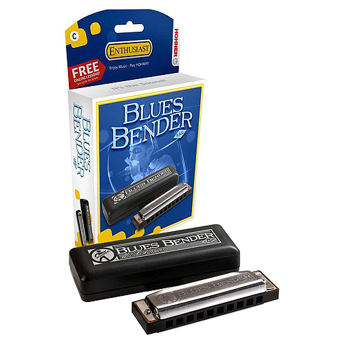 Hohner - Armónica Blues Bender en Fa Mayor 585/20 Mod.M58506XS