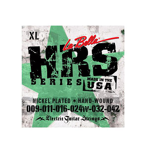 La Bella - Encordado HRS para Guitarra Eléctrica, Extra Light 09-42 Mod.HRS-XL