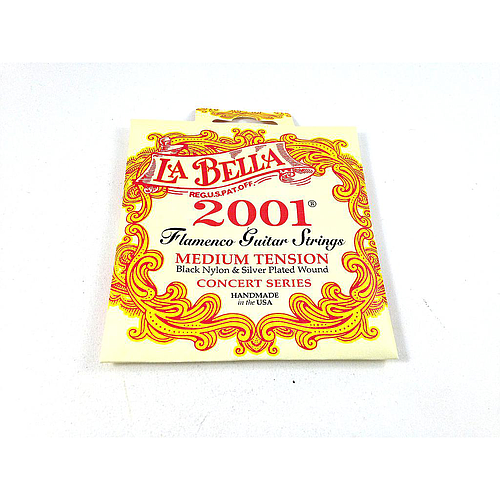 La Bella - Encordado para Guitarra Flamenca 2001, Nylon Ten M Mod.2001FLAM