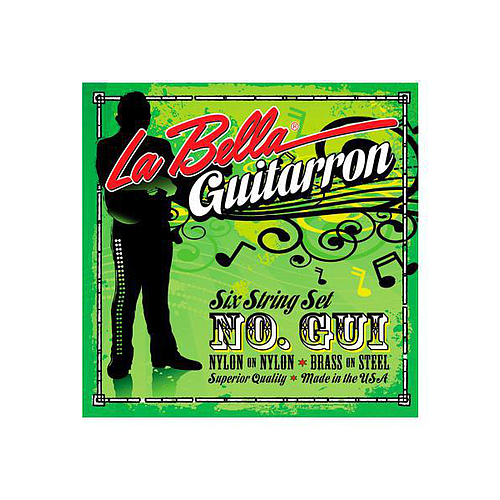 La Bella - Encordado para Guitarrón, 6 Cuerdas Mod.GUI