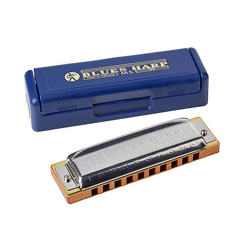 Hohner - Armónica en Si Blues Harp 532 20B 10A.S.MA Mod.M533126X