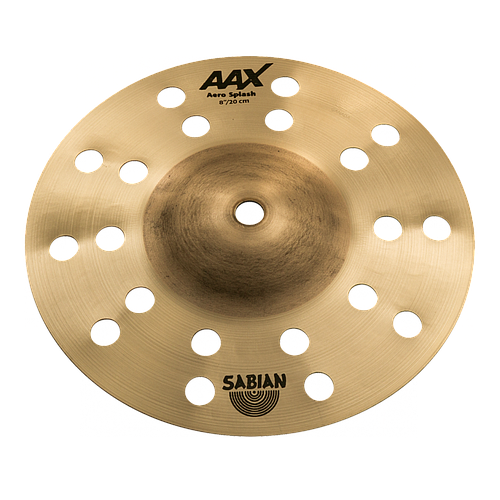 Sabian - Platillo AAX Aereo Splash, Tamaño: 8" Mod.208XAC