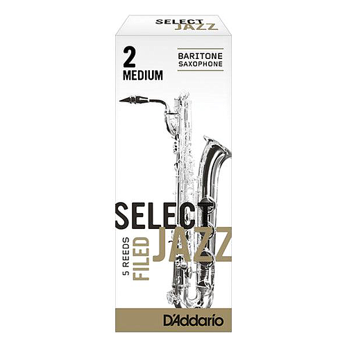 D'Addario - 5 Cañas Select Jazz Filed para Sax Baritono Mod.RSF05BSX__(5)