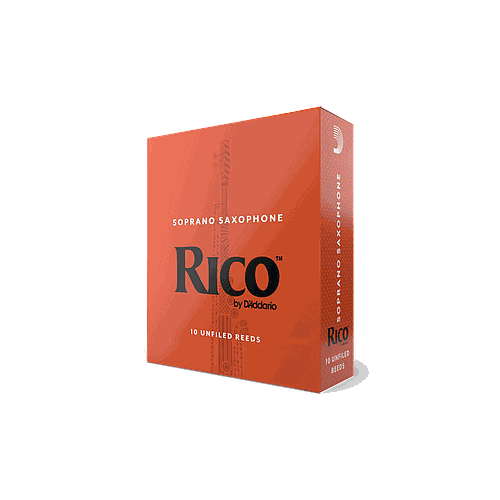 D'Addario - 10 Cañas Rico para Saxofón Soprano Mod.RIA10__